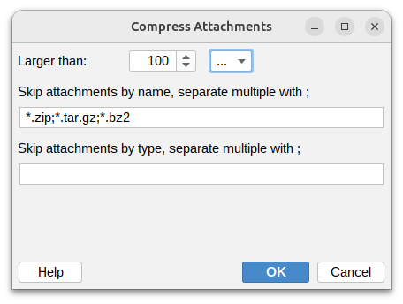 Compress attachments action in MSH Postfix Milter
